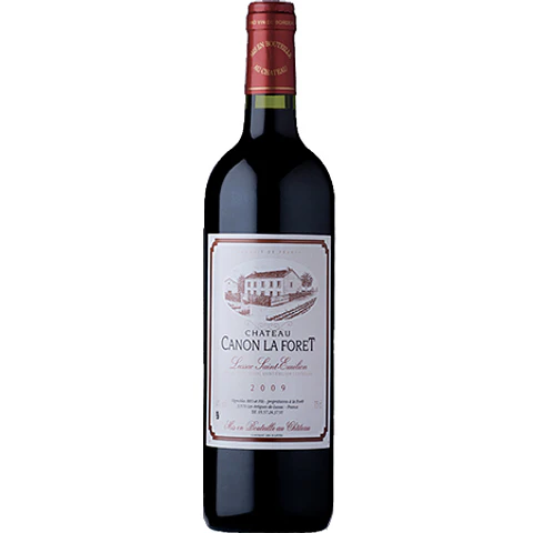 Château Canon La Forêt Tinto Lussac Saint-Émilion 2009