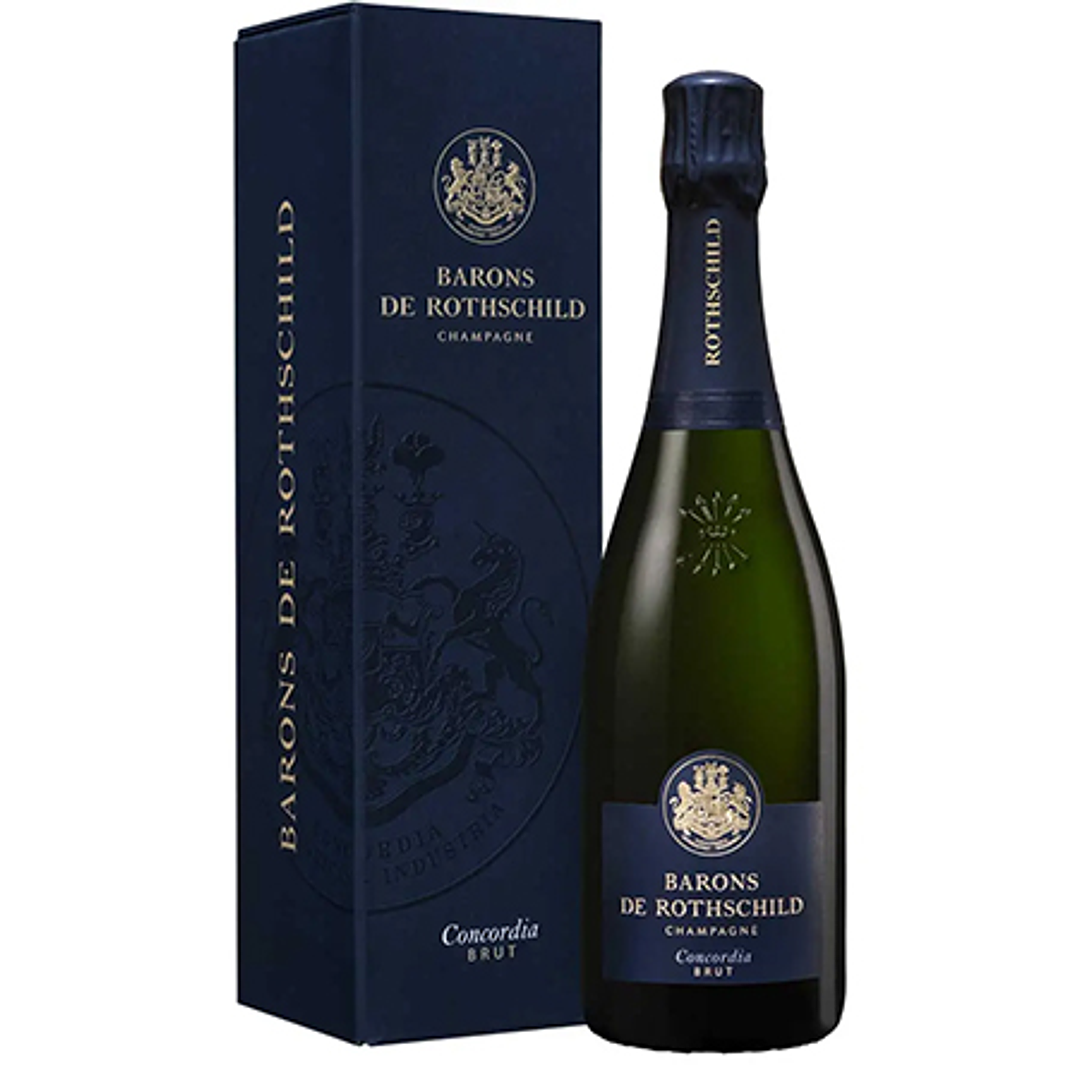 Champagne Barons de Rothschild Concordia Brut Gift-Box 75cl 1