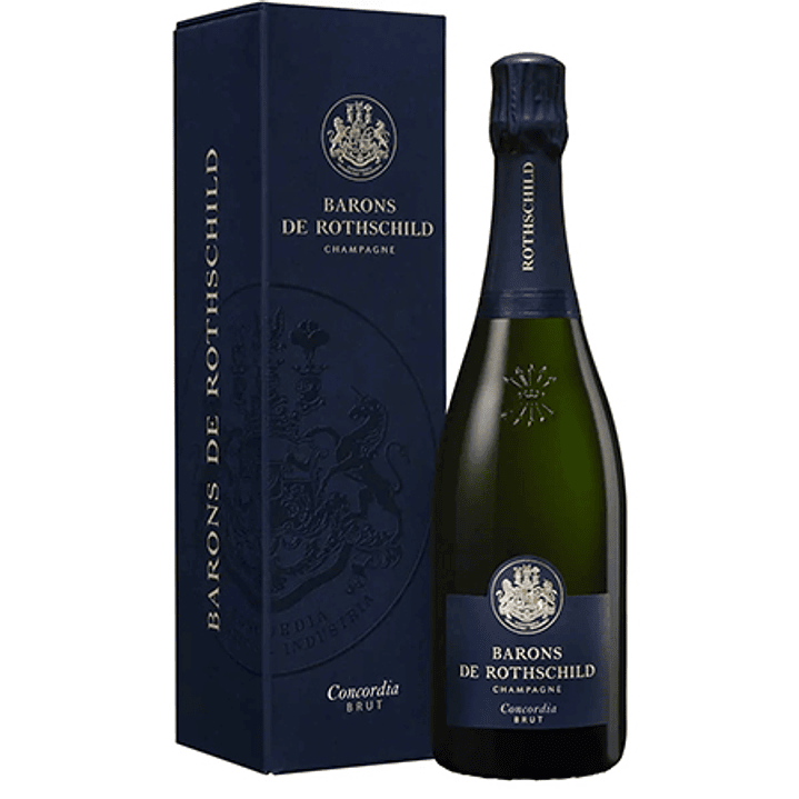 Champagne Barons de Rothschild Concordia Brut Gift-Box 75cl 1