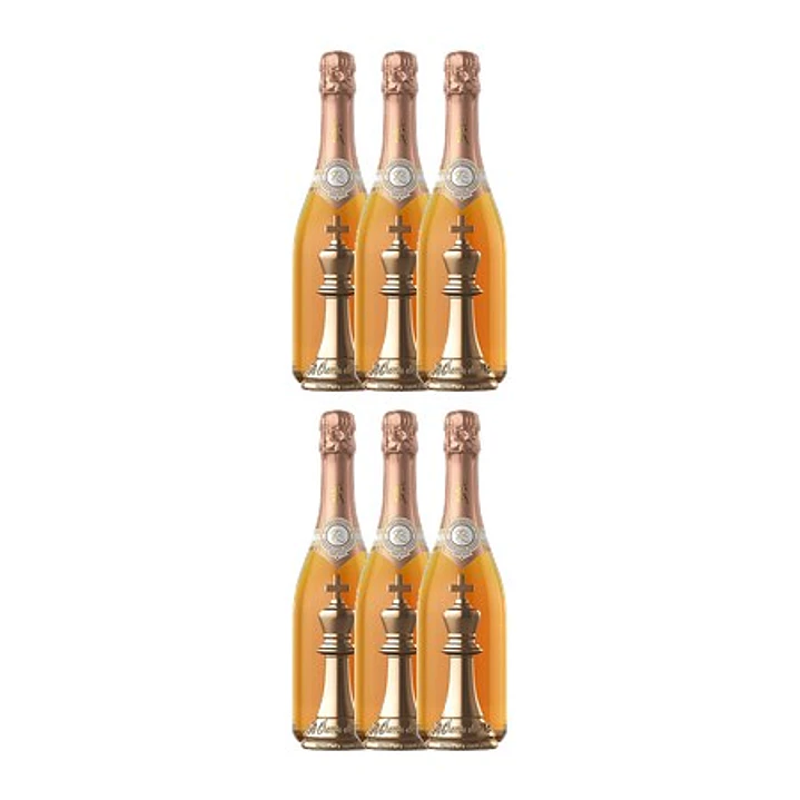 Le Chemin du Roi Brut Rose | 50 Cent Champagne - 75cl 4