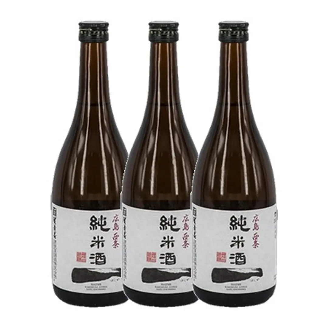 SAKE HIROSHIMA KAMOIZUMI HAJIME JUNMAI vol. 15,5% - 72cl 3
