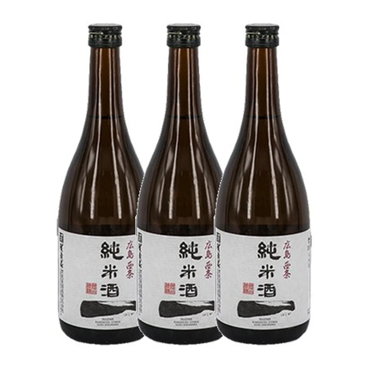 SAKE HIROSHIMA KAMOIZUMI HAJIME JUNMAI vol. 15,5% - 72cl 3