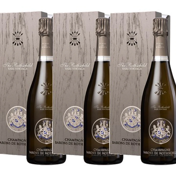 Barons de Rothschild Blanc de Blancs Millésime 2006 Coffret Cadeau 75cl 3
