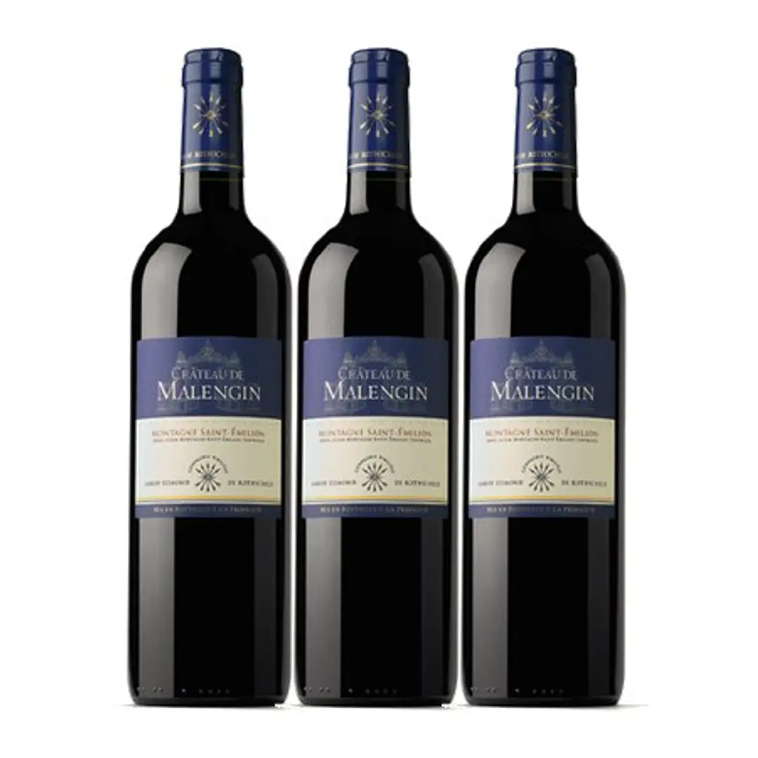 Château de Malengin Tinto Montagne Saint-Émilion 2017 3