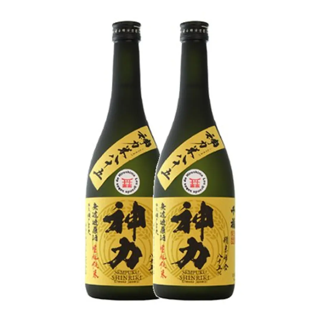 SAKE HIROSHIMA SEMPUKU SHINRIKI KIMOTO JUNMAI - vol. 19% - 72cl 2