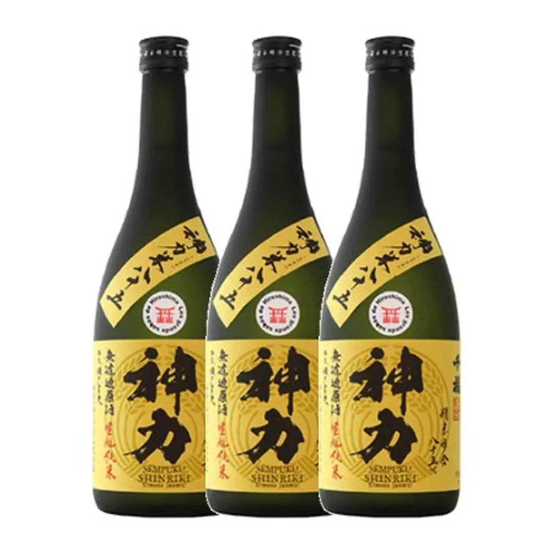 SAKE HIROSHIMA SEMPUKU SHINRIKI KIMOTO JUNMAI - vol. 19% - 72cl 3