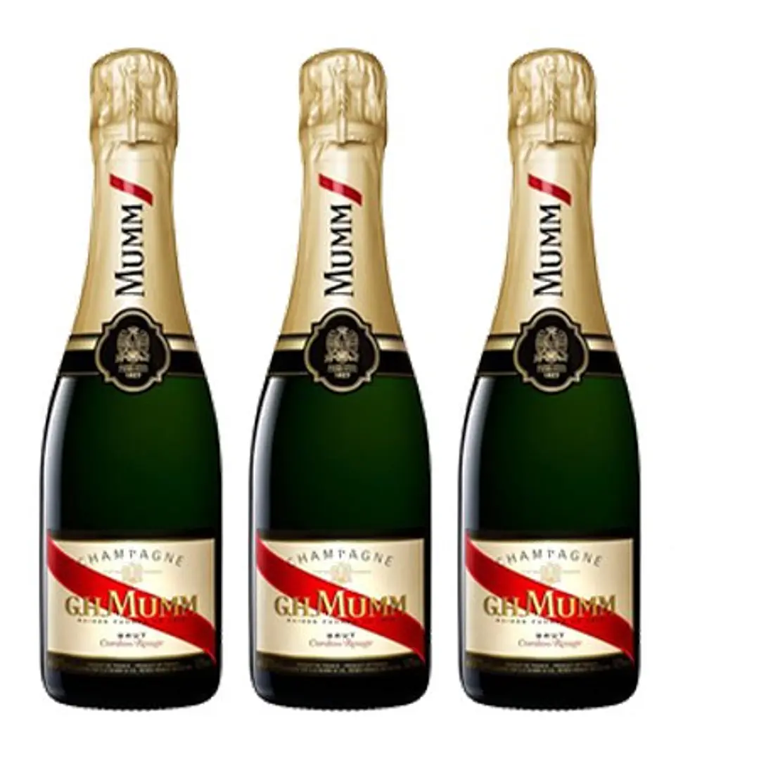 Mumm Cordon Rouge Champagne 37.5cl 3