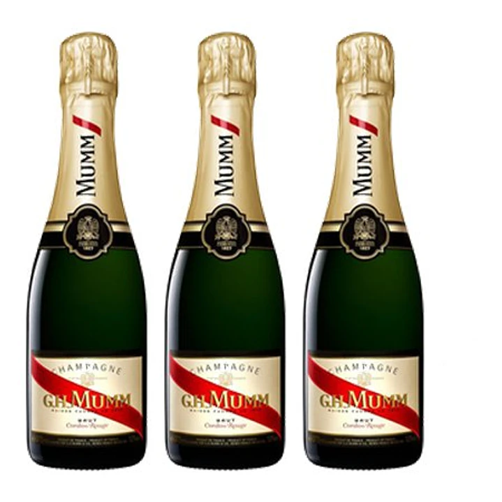 Mumm Cordon Rouge Champagne 37.5cl 3