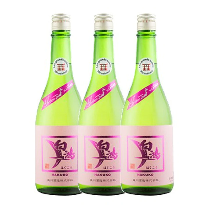 SAKE HIROSHIMA HAKUKO GRÂCE JUNMAI vol. 16% - 72cl 3