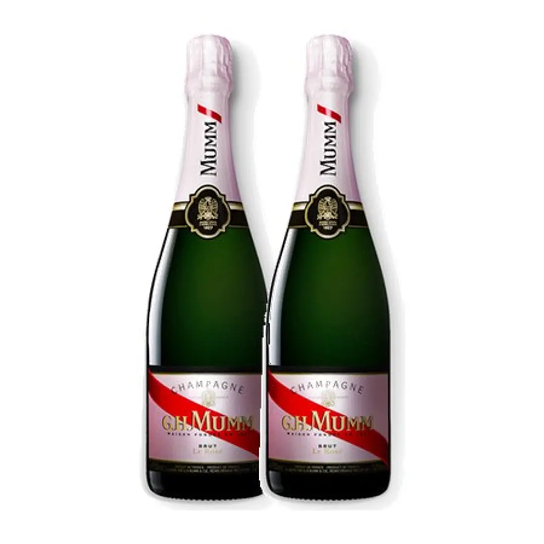 Mumm Rosé Champagne - 75cl 2