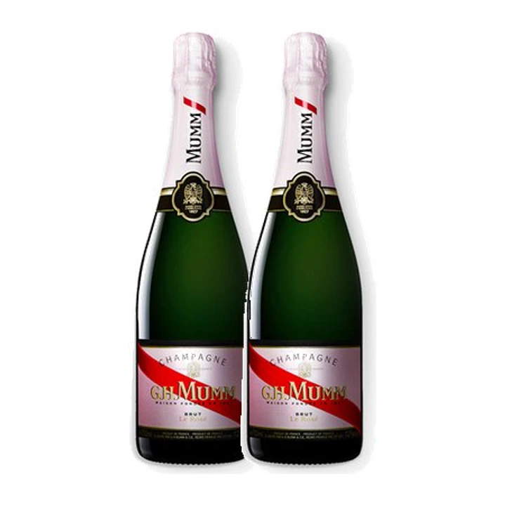 Mumm Rosé Champagne - 75cl 2