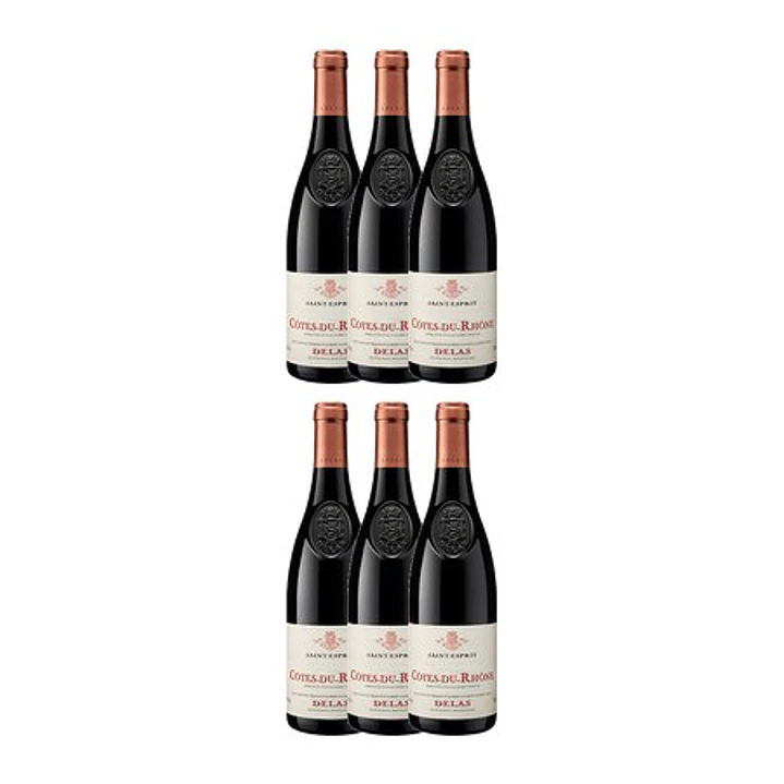 Delas Frères Saint-Esprit Tinto Côtes-du-Rhône 2022 4