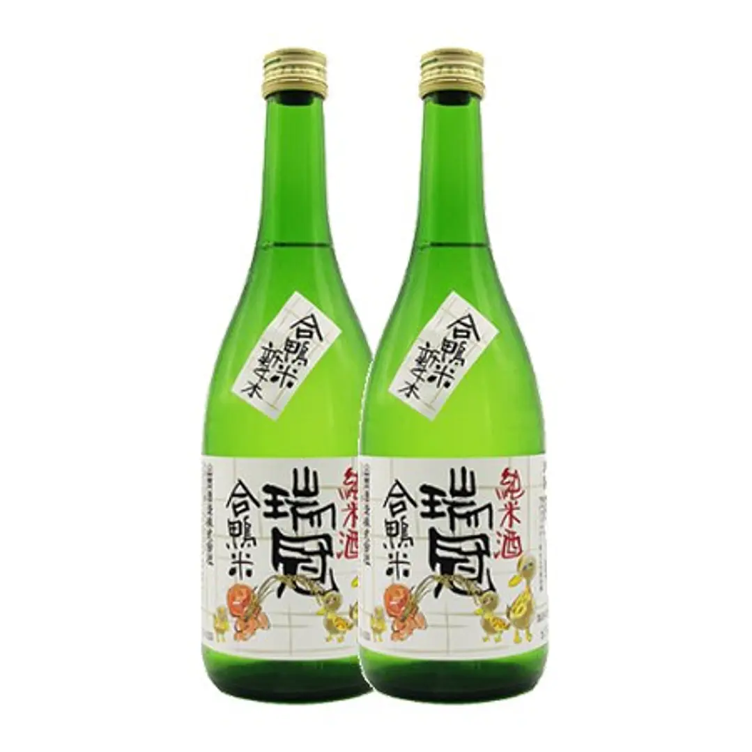 SAKE HIROSHIMA JUNMAI ZUIKAN AIGAMO - vol. 15,8% - 72cl  2