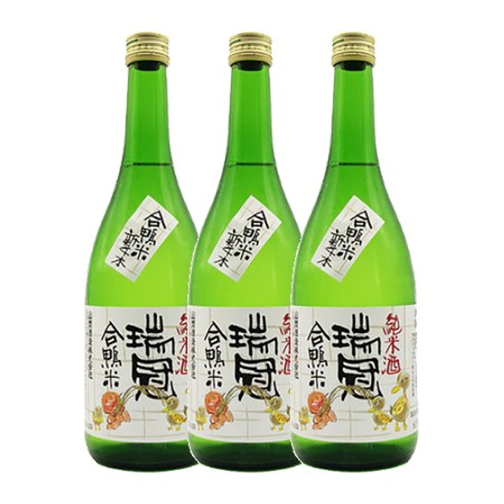 SAKE HIROSHIMA JUNMAI ZUIKAN AIGAMO - vol. 15,8% - 72cl  3