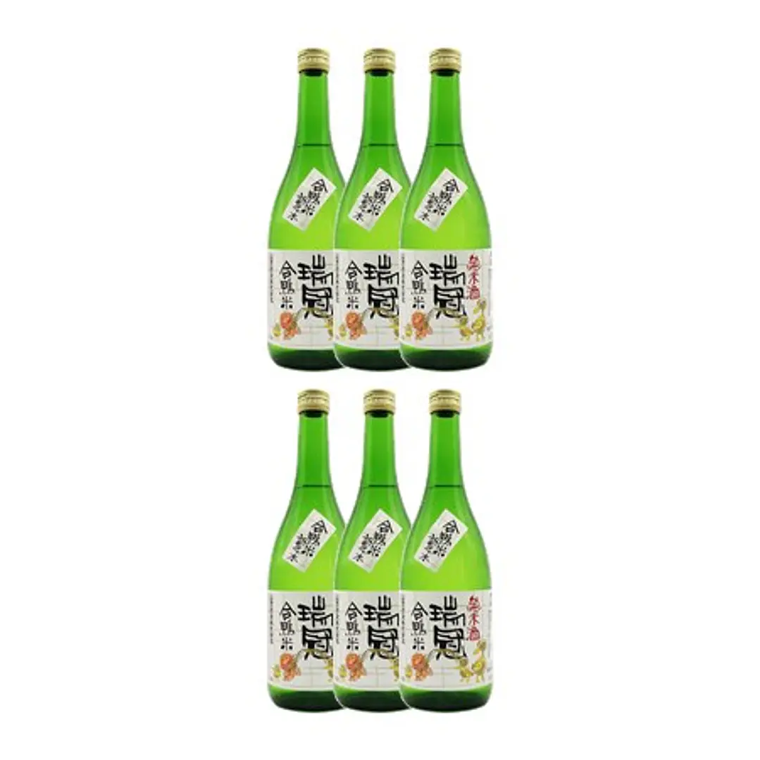 SAKE HIROSHIMA JUNMAI ZUIKAN AIGAMO - vol. 15,8% - 72cl  4