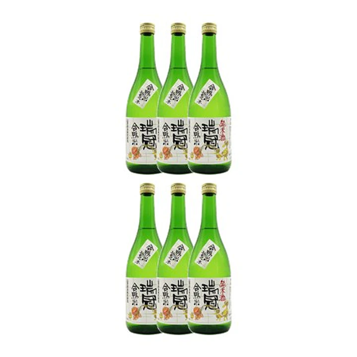 SAKE HIROSHIMA JUNMAI ZUIKAN AIGAMO - vol. 15,8% - 72cl  4