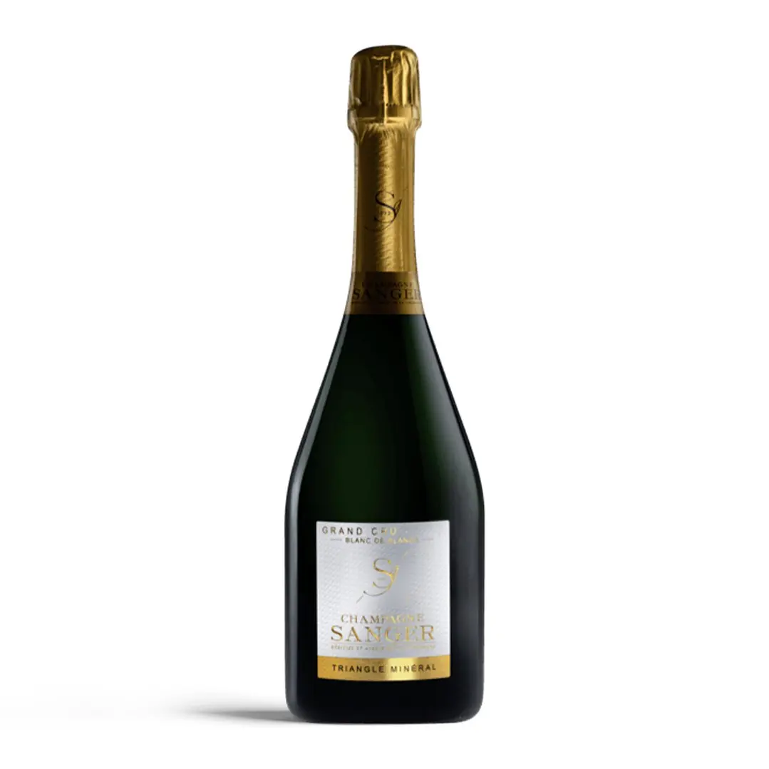 Champagne Sanger Triangle Mineral Blanc de Blancs Grand Cru Millésime 2013 - 75cl 1