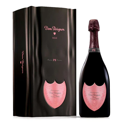 Champagne Dom Pérignon Plénitude P2 Rosé Vintage 2000 - 75cl Gift Set