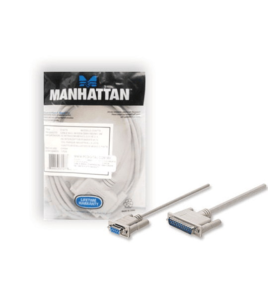 CABLE SERIAL DB9H / RS232 TWC