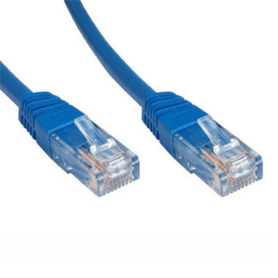 CABLE RJ45 02 MTS AZUL 5E TWC