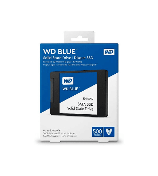 D.DURO SSD 2.5 500GB WD BLUE SATA