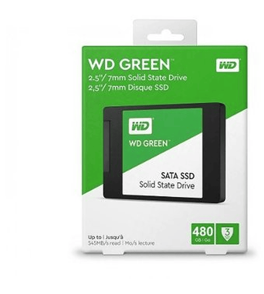 D.DURO SSD 2.5 480GB WD GREEN SATA