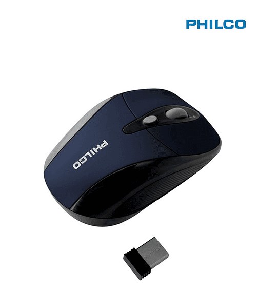 MOUSE WIREL PHILCO USB 245WA BLUE