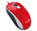 MOUSE GENIUS USB DX-110 ROJO 