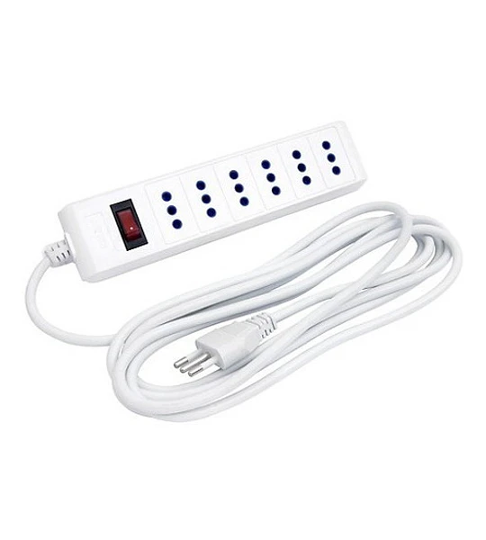 CABLE ALARGADOR 3MT 6P WHITE