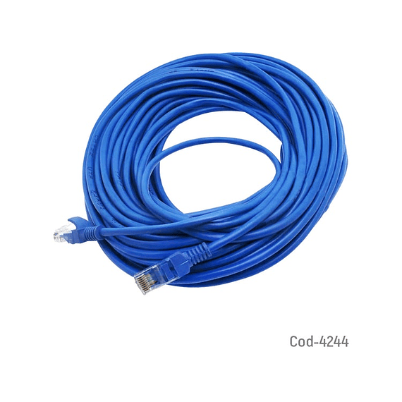 CABLE RJ45 05 MTS AZUL CAT6 TWC