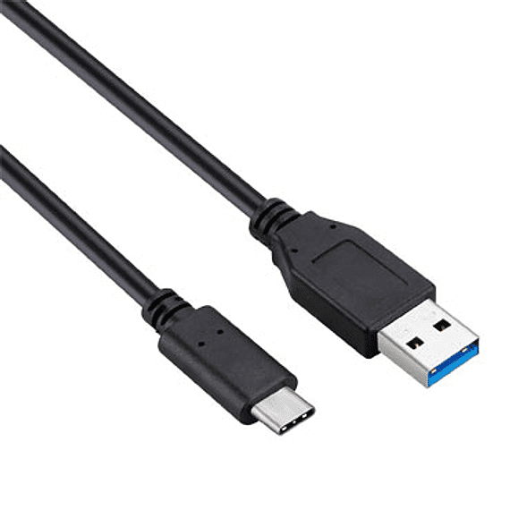 CABLE USB A/C 1.0 MT RAPID BLK TWC
