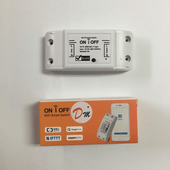 CONTROL REMOTO IOT WIFI 220V 10A