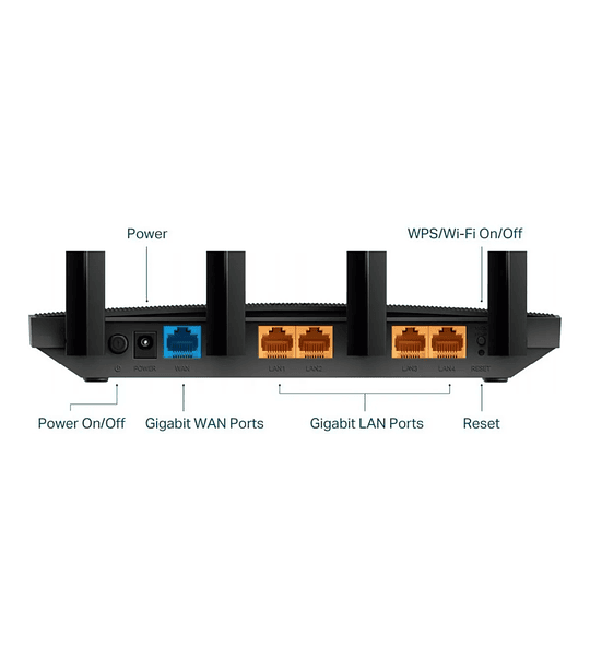 ROUTER TP-LINK Archer C80 dual band ac1900Wifi-Router 