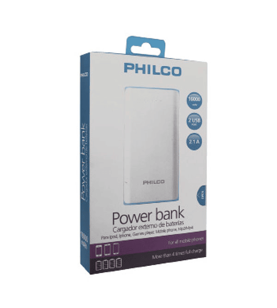 BAT CEL UNIV 16.000MAH PHILCO WHITE