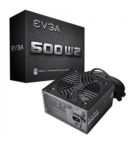 FTE 600W EVGA W2 80 PLUS CERTIFIED