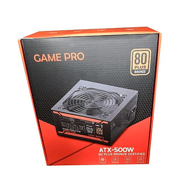 FTE 500W GAMEPRO 80PLUS BRONZE CERT 