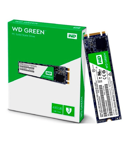 D.DURO SSD M.2 480GB WD GREEN 2280 
