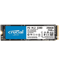 D.DURO SSD NVME 250 GB CRUCIAL M.2 