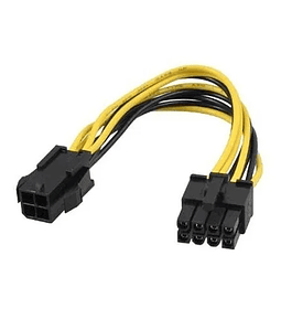 CABLE PODER ATX 4 PINES A 8 PINES 
