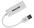 CABLE USB A/ RJ45 100MB PHILCO 2.0 