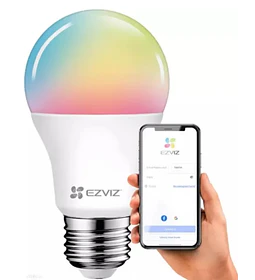 AMPOLLETA LED WIFI EZVIZ RGB