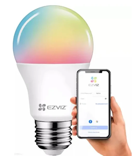 AMPOLLETA LED WIFI EZVIZ RGB