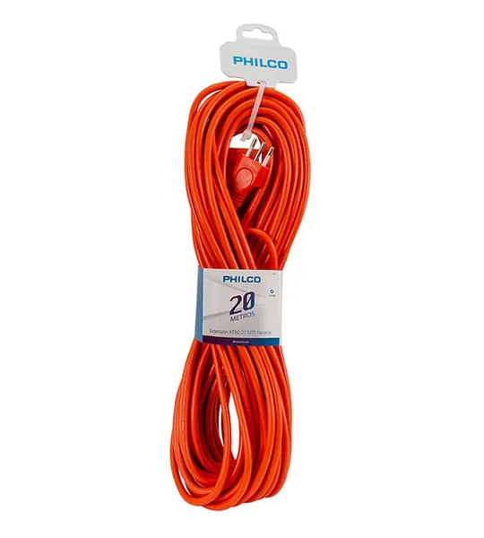 CABLE ALARGADOR 20MTS PHILCO ORANGE