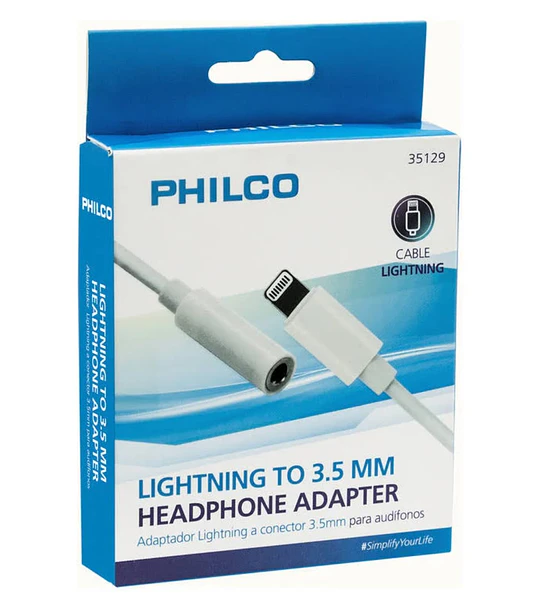 CABLE LIGHTNING / PLUG H 3.5 PHILCO