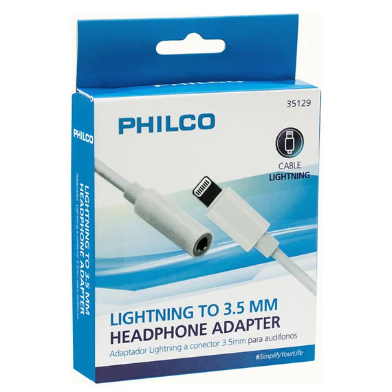 CABLE LIGHTNING / PLUG H 3.5 PHILCO