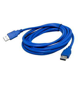 CABLE USB 3.0 A/A 1.5MT M-M TWC