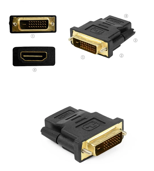 ADAPT MON DVI M A HDMI H TWC 24+1