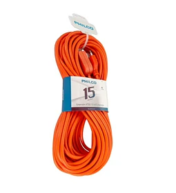 CABLE ALARGADOR 15MTS PHILCO ORANGE