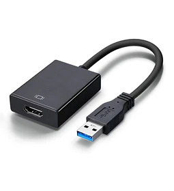 CABLE USB 2.0 A/HDMI 800X600