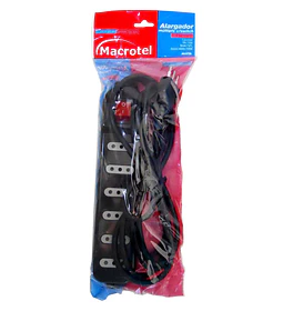 CABLE ALARGADOR 3MT 6P BLACK MACROT